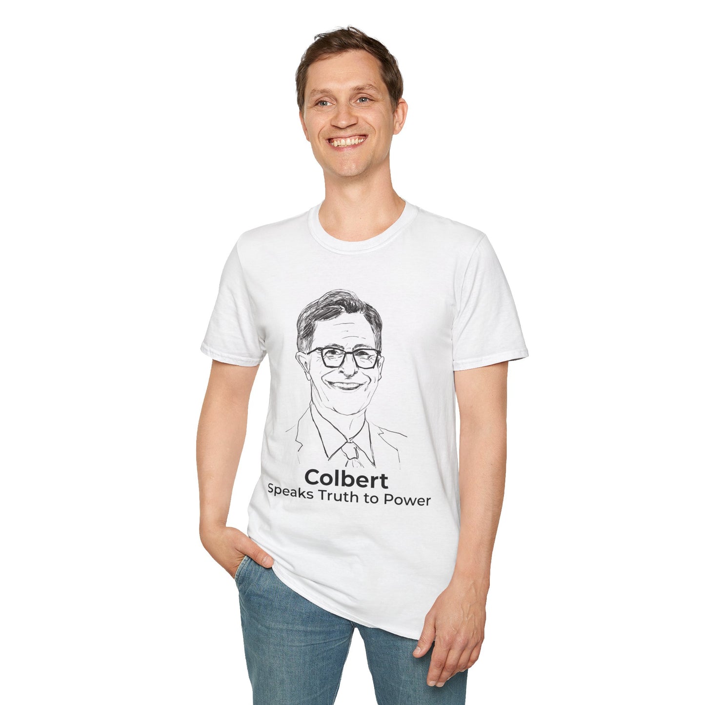 Stephen Colbert Speaks Truth to Power T-Shirt