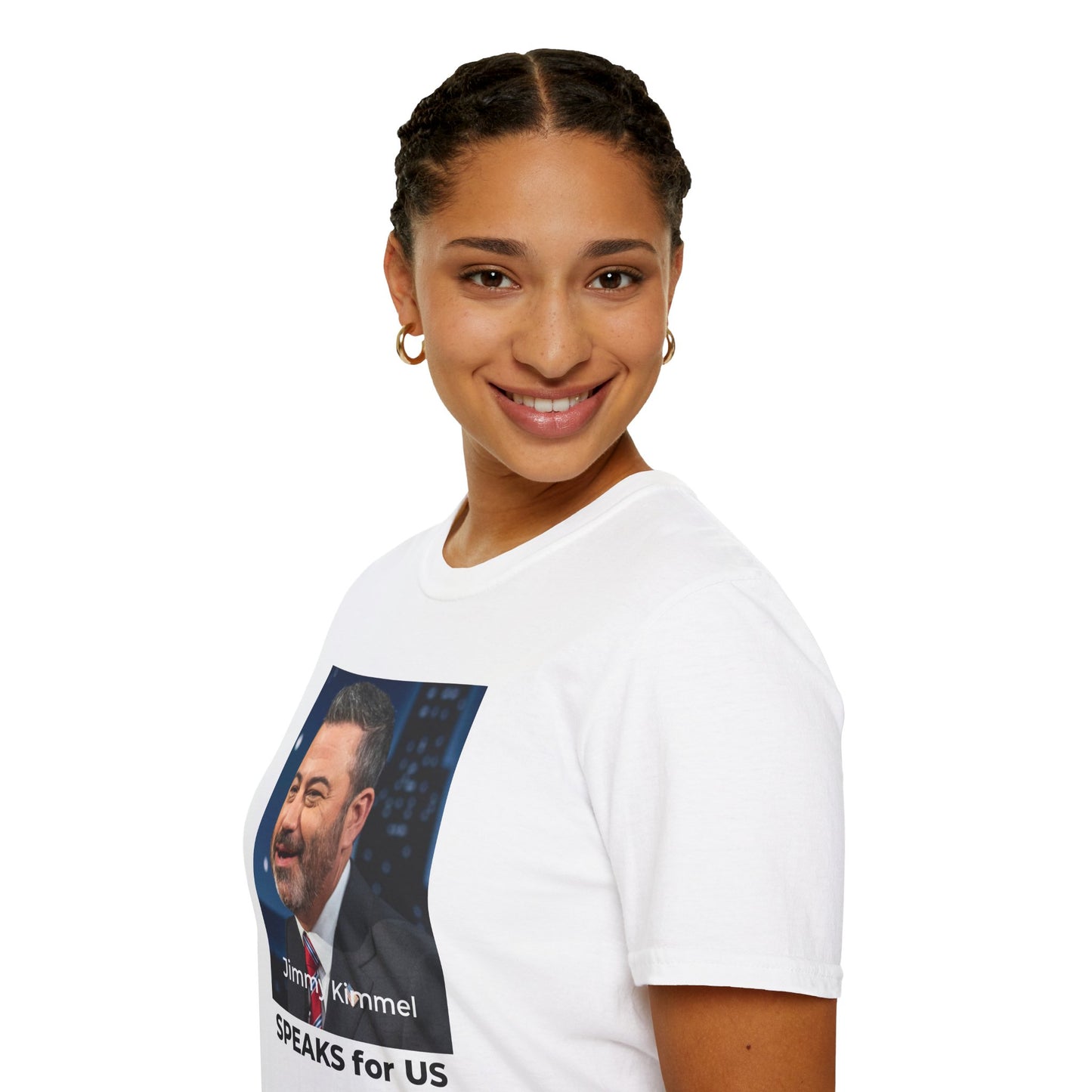 Jimmy Kimmel Free Speech T-Shirt – Double-Sided
