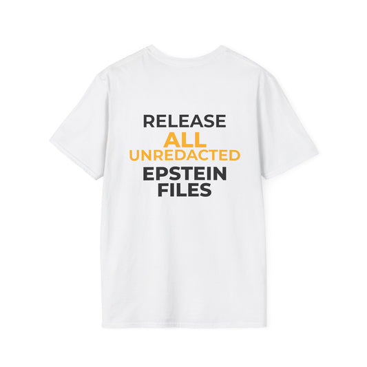 Sunlight Is the Best Disinfectant T-Shirt – Release Unredacted Files Protest Tee