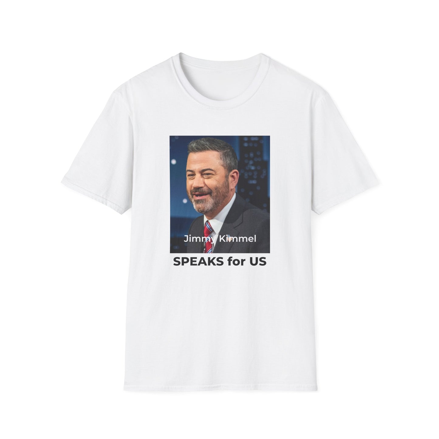 Jimmy Kimmel Free Speech T-Shirt – Double-Sided