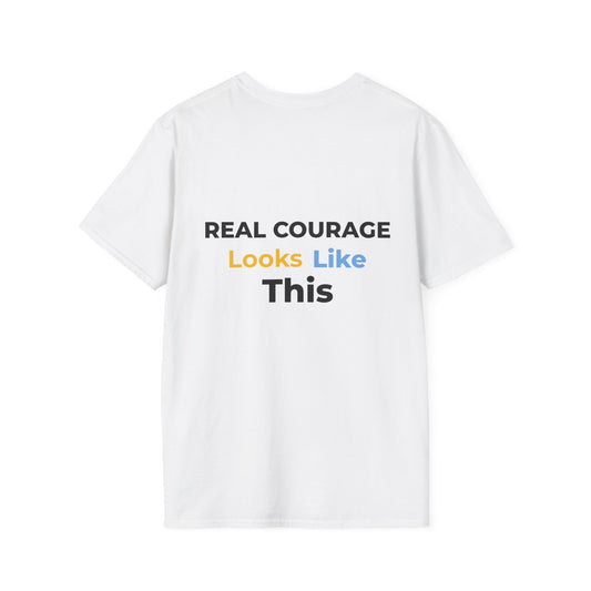 Real Courage – Zelenskyy Tribute T-Shirt