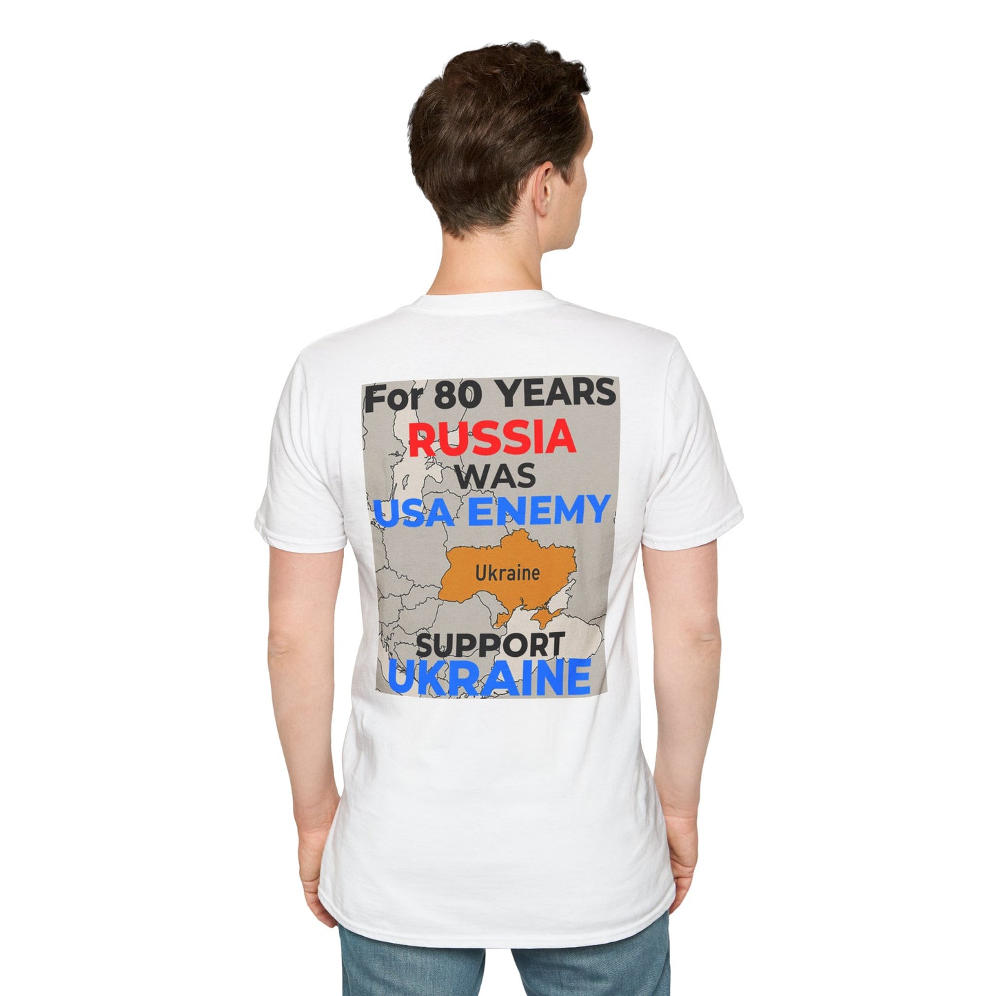 For 80 Years Russia Was USA’s Enemy – Support Ukraine T-Shirt