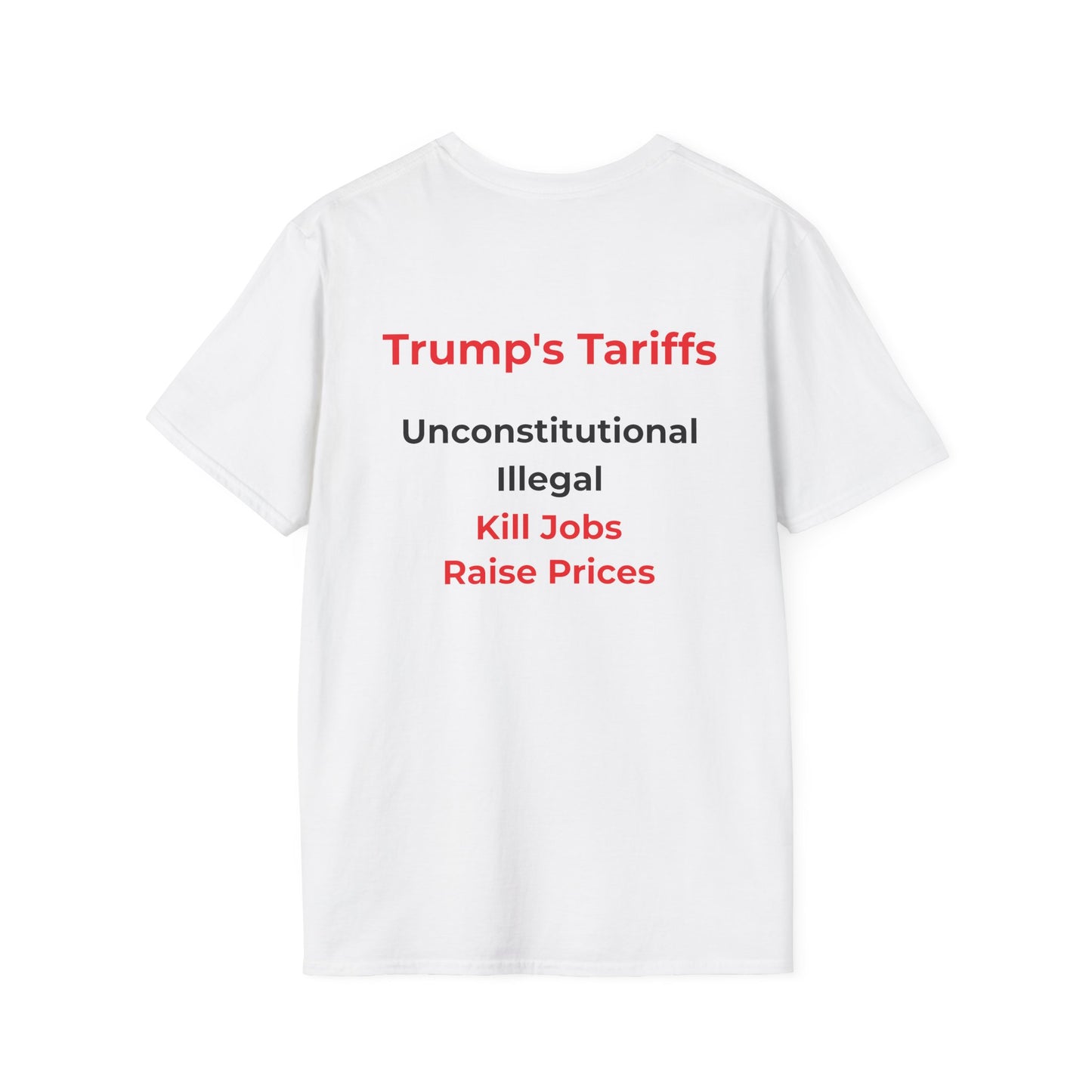 Tariffs Trash American Jobs T-Shirt – Anti-Tariff Protest Tee