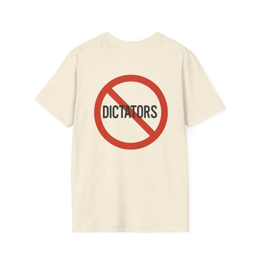 Ben Franklin No Dictators Shirt – A Republic If You Can Keep It T-Shirt – Natural