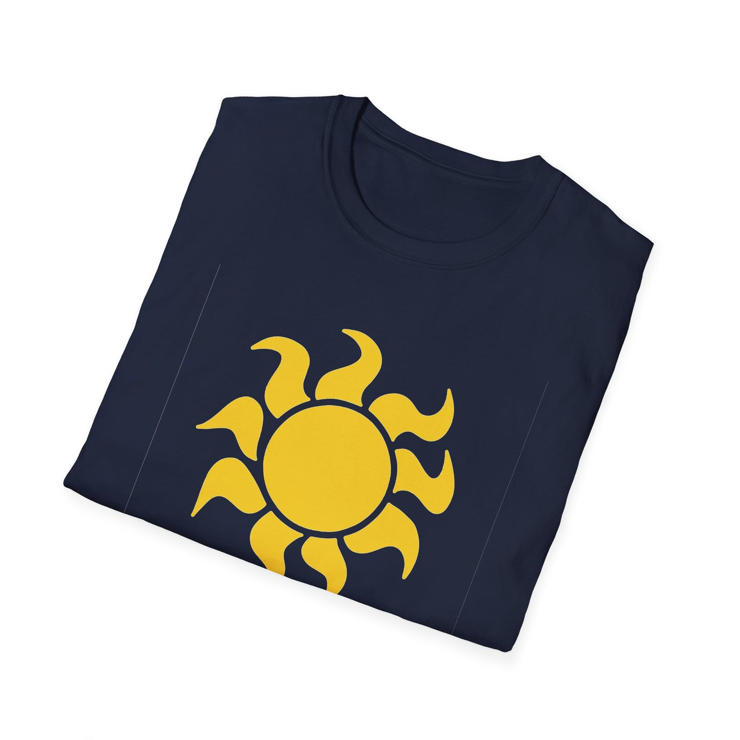 Solar Energy T-Shirt – Navy Blue Renewable Power & Climate Action Tee
