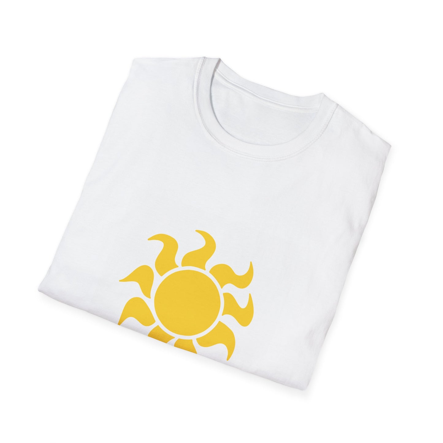 Solar Energy T-Shirt – White Pollution-Free Planet Tee