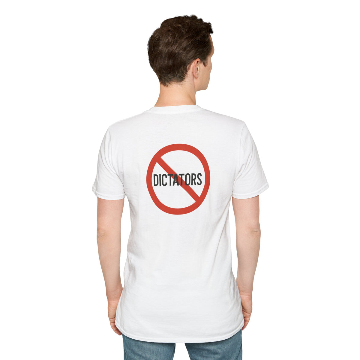 This Is Our Country – No Dictators Two-Sided Political Protest T-Shirt