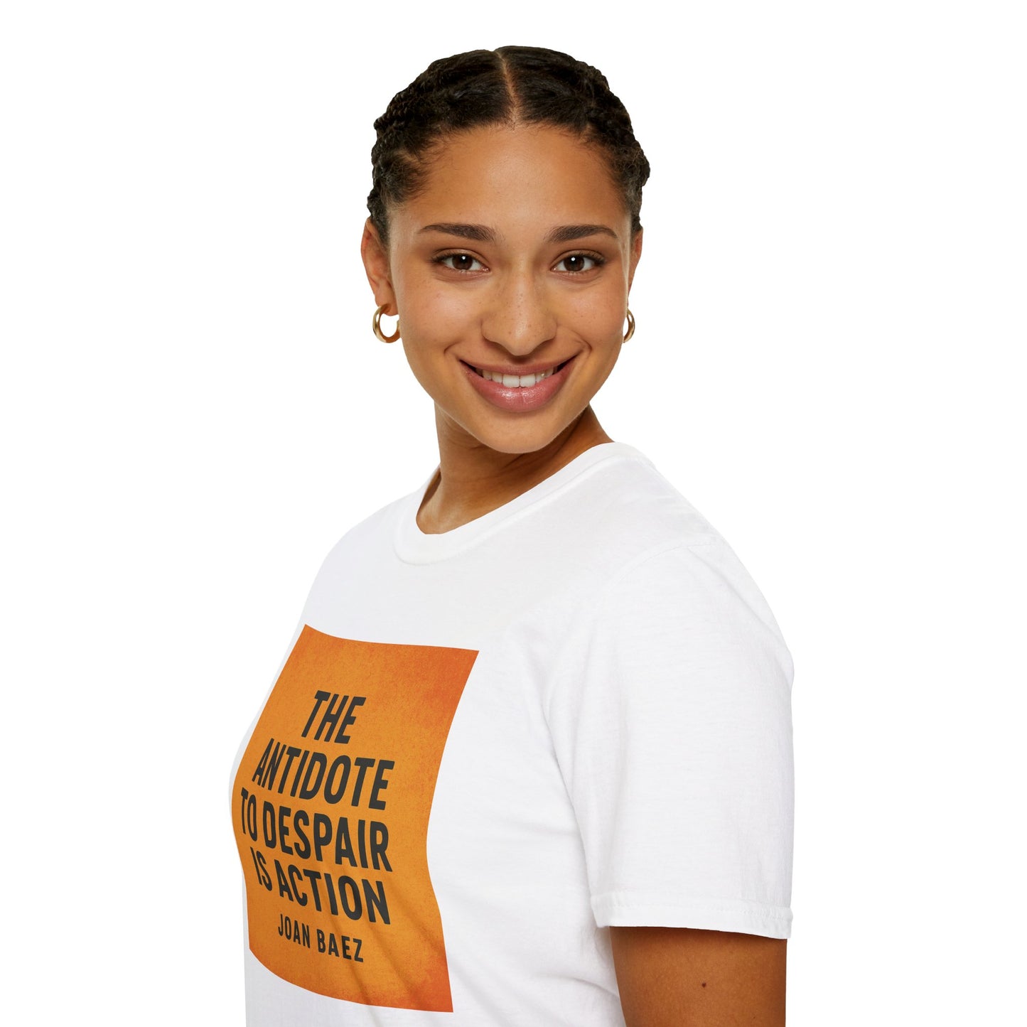 Joan Baez Quote Shirt – Antidote to Despair – Resist Tyranny T-Shirt
