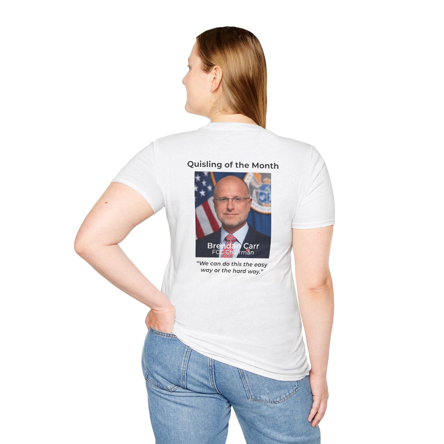 Quisling of the Month (September) T-Shirt – Vidkun Quisling & Brandan Carr Political Satire Tee