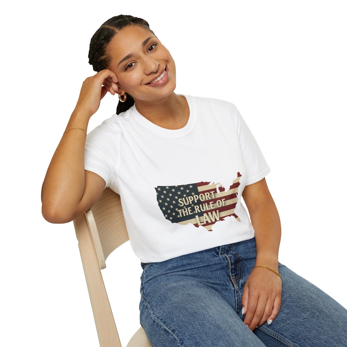 Support the Rule of Law T-Shirt | It’s Not Political. It’s Existential.