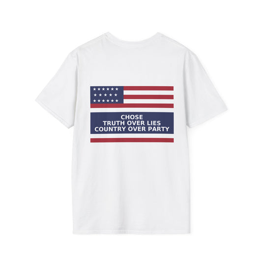 Liz Cheney T-Shirt – Stand for Truth Over Big Lie Tee