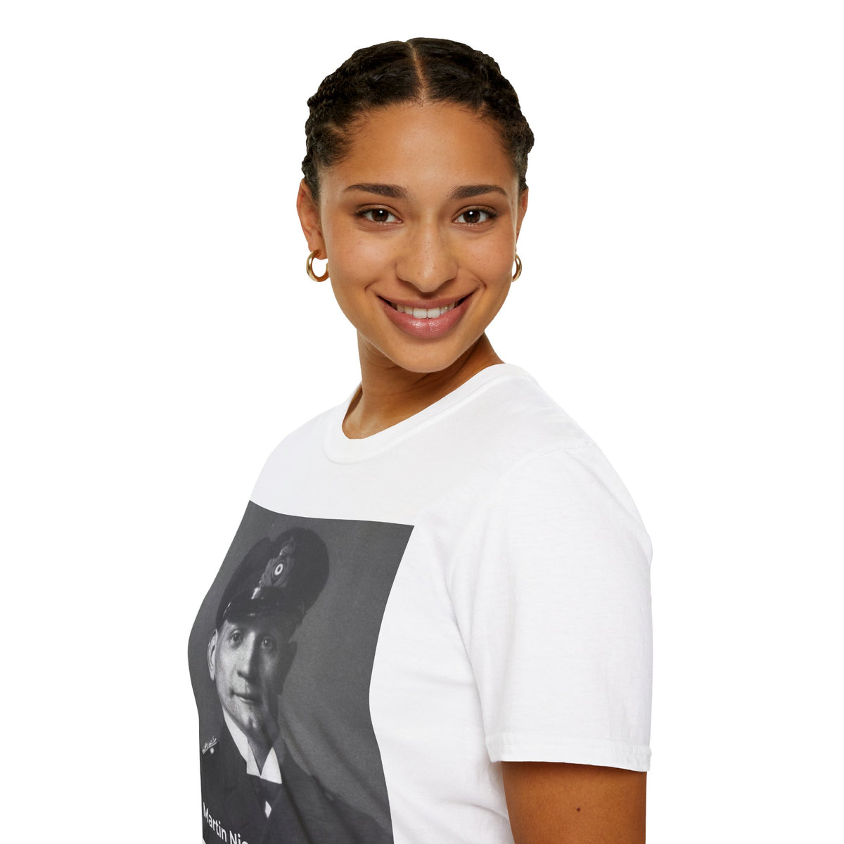 Final Full Quote-“Speak Out While You Still Can” — Martin Niemöller Tribute Tee