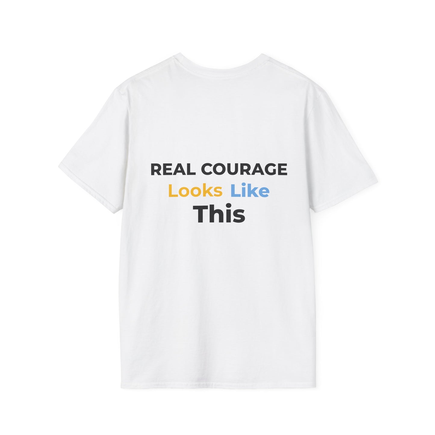 Real Courage – Zelenskyy Tribute T-Shirt