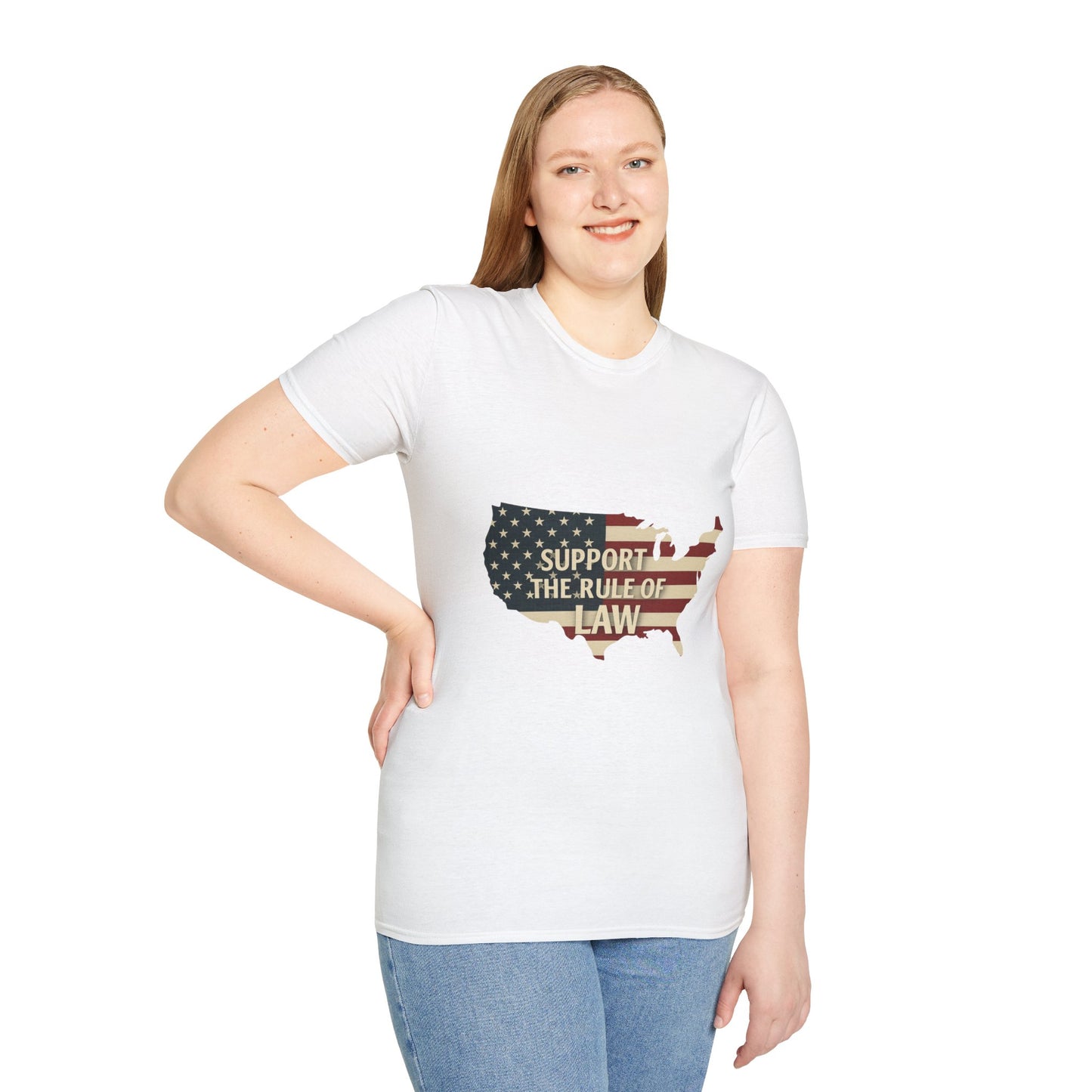 Support the Rule of Law T-Shirt | It’s Not Political. It’s Existential.