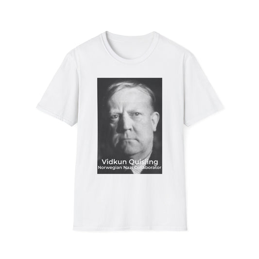 “Don’t Be a Quisling” Anti-Fascism T-Shirt – Resist Authoritarianism in America