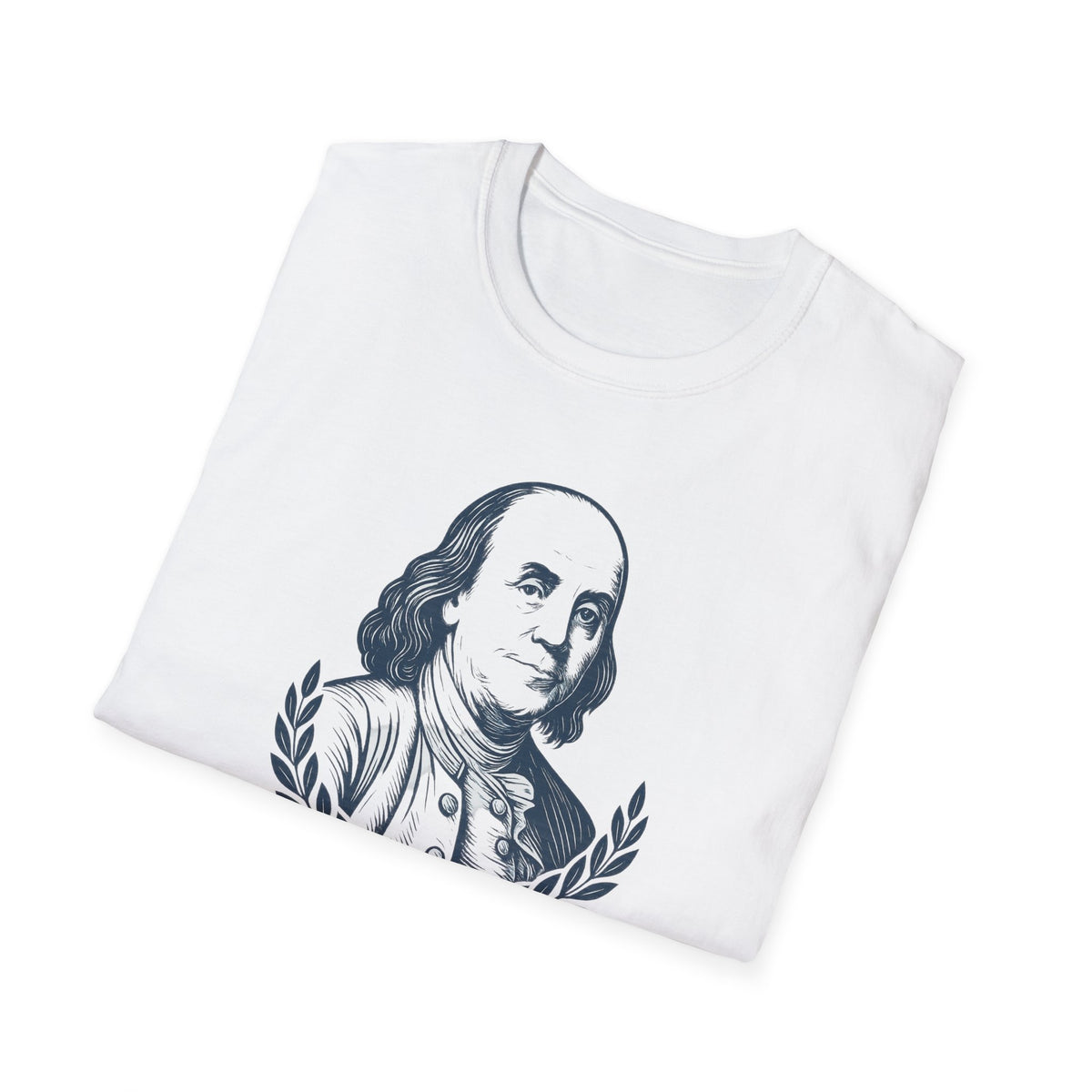 Ben Franklin Quote Shirt – A Republic If You Can Keep It – No Dictators – Two Sided