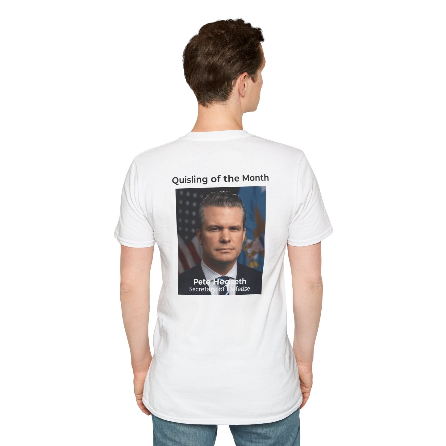 Quisling of the Month (December) T-Shirt – Pete Hegseth Accountability Tee
