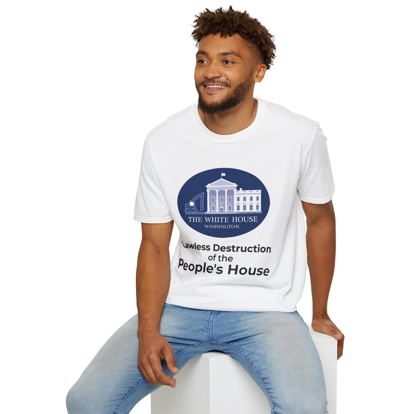 Destruction of American Democracy – People’s House / RESIST Tee