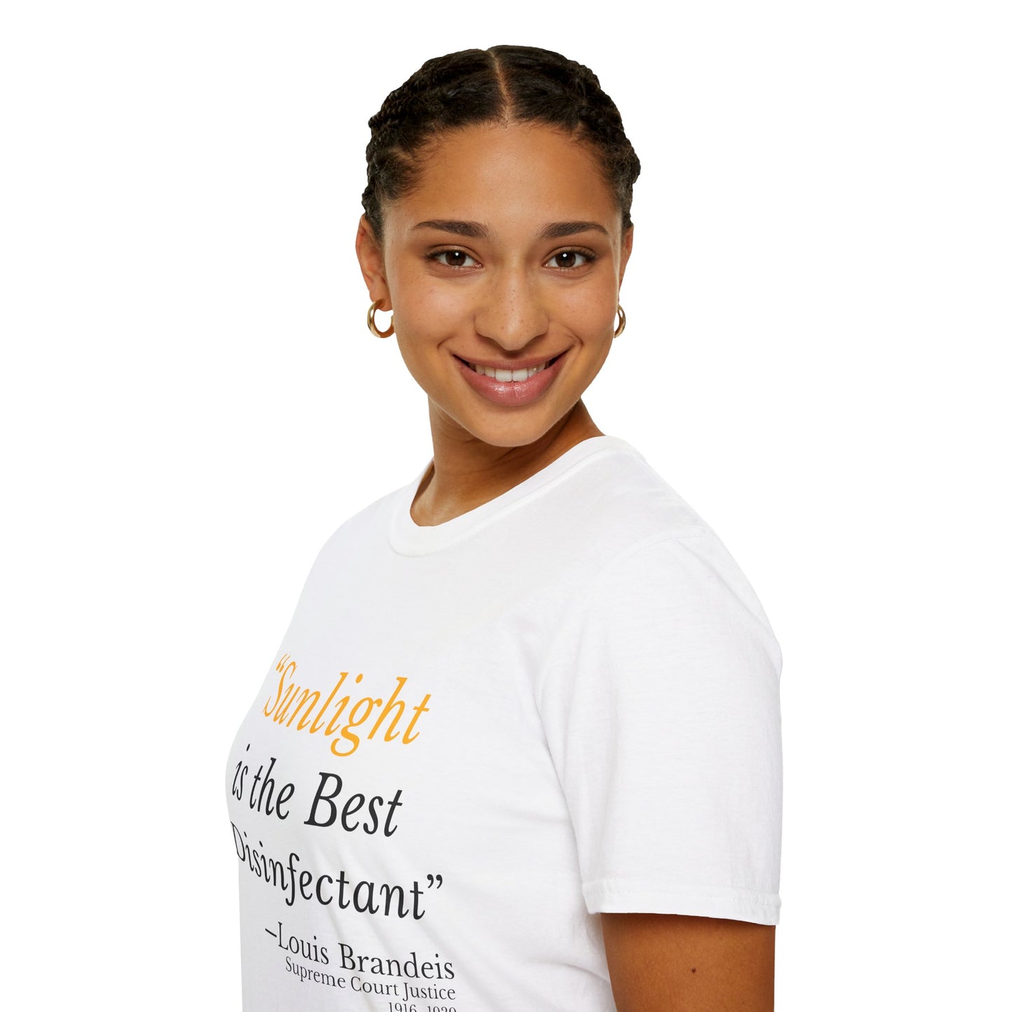 Sunlight Is the Best Disinfectant T-Shirt – Release Unredacted Files Protest Tee
