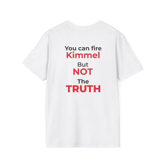 You Can Fire Kimmel, Not the Truth T-Shirt – Jimmy Kimmel Free Speech Tee