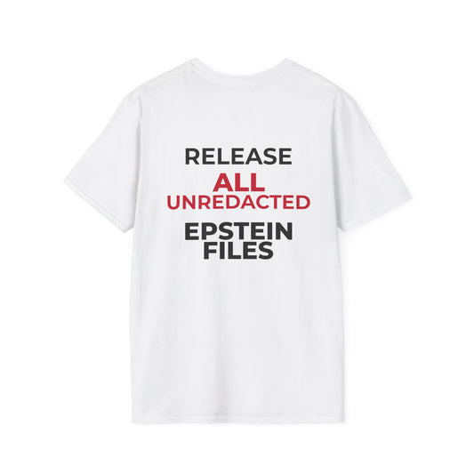 Release All Unredacted Files – Transparency & Rule of Law T-Shirt