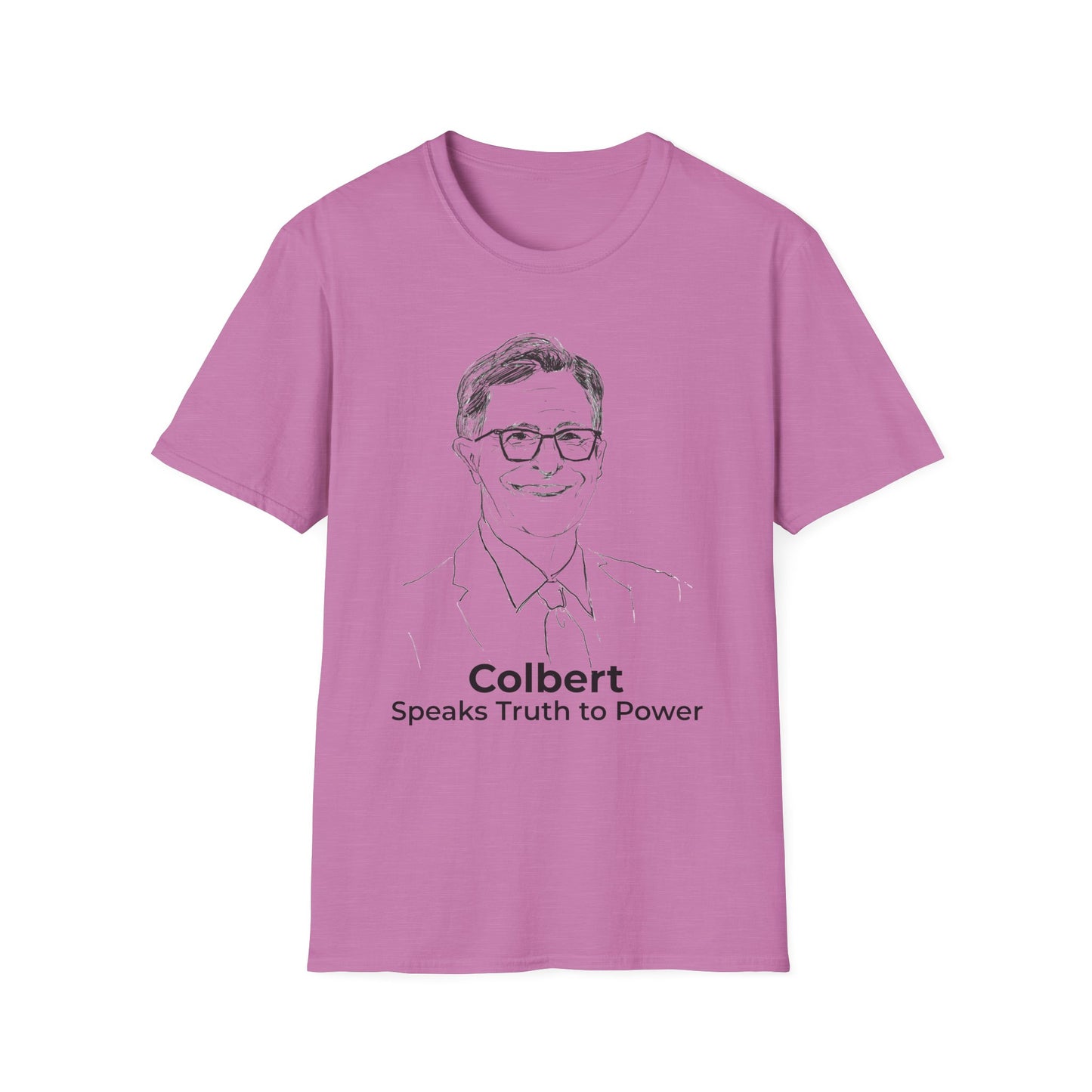 Comedy Is Not a Crime, but Silencing It Is—Stephen Colbert PINK Free Speech T-Shirt