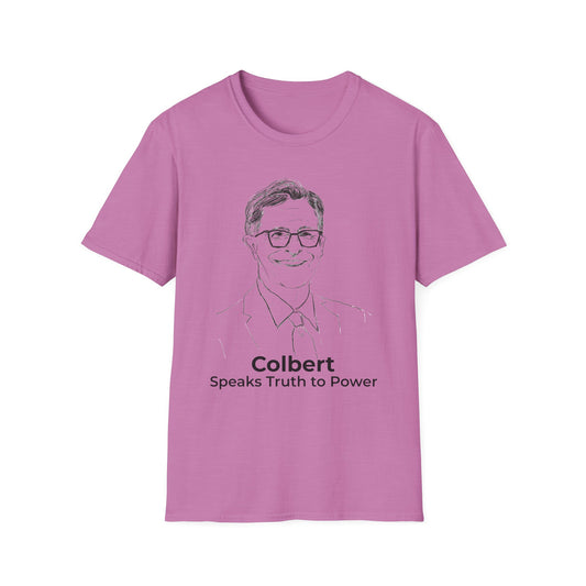 Comedy Is Not a Crime, but Silencing It Is—Stephen Colbert PINK Free Speech T-Shirt