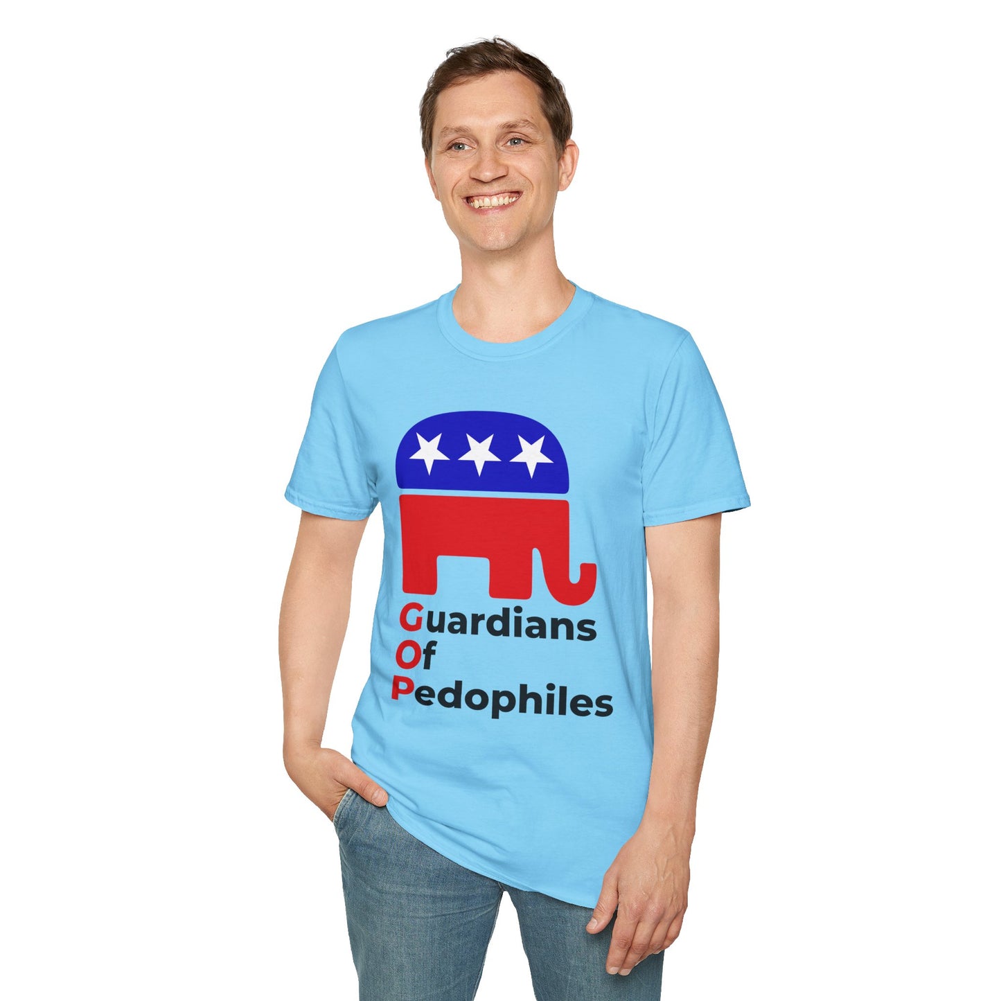 Release the Epstein Files – Truth Over Corruption SKY BLUE T-Shirt — Political Accountability Tee