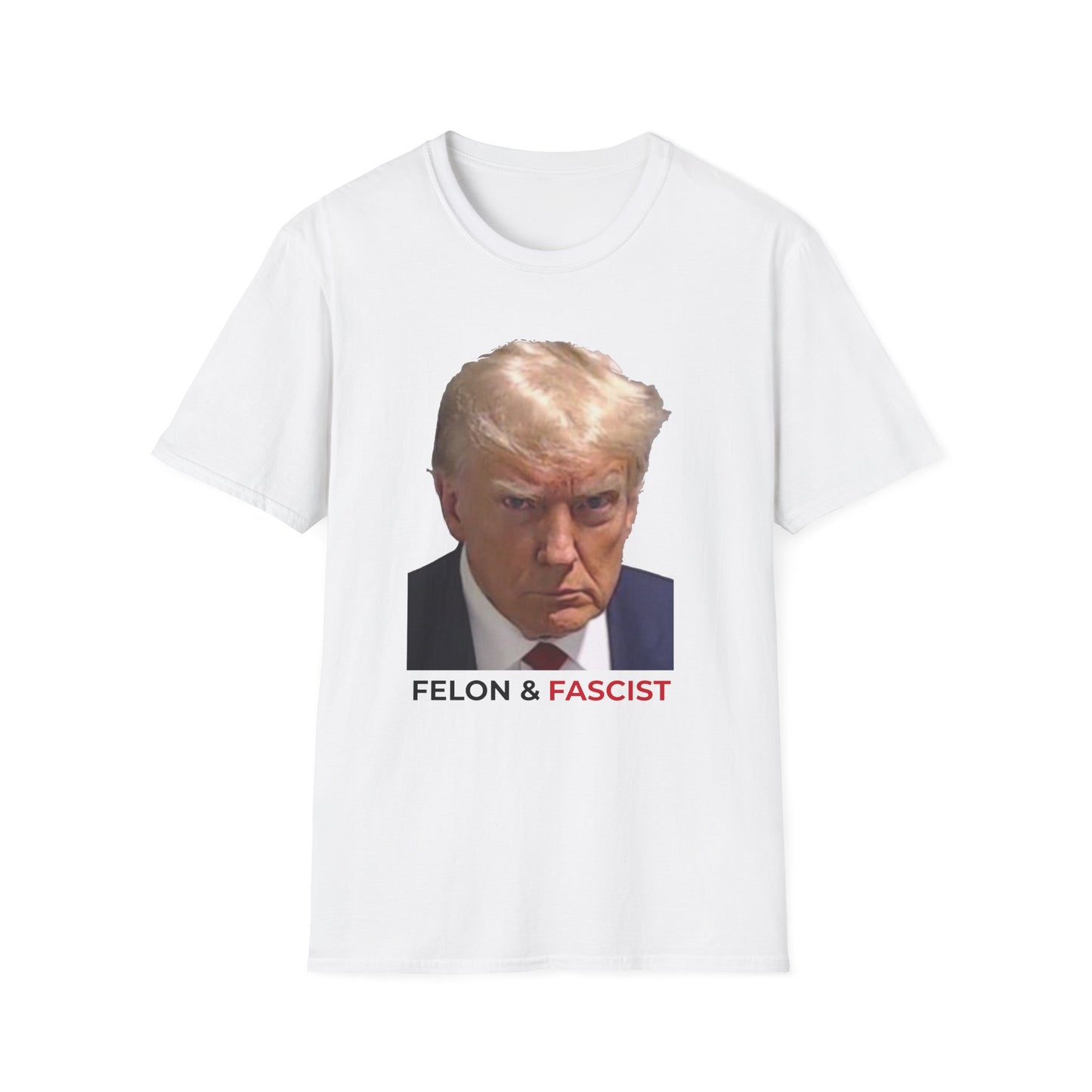 Felon & Fascist – Fight Fascism, Support Democracy T-Shirt