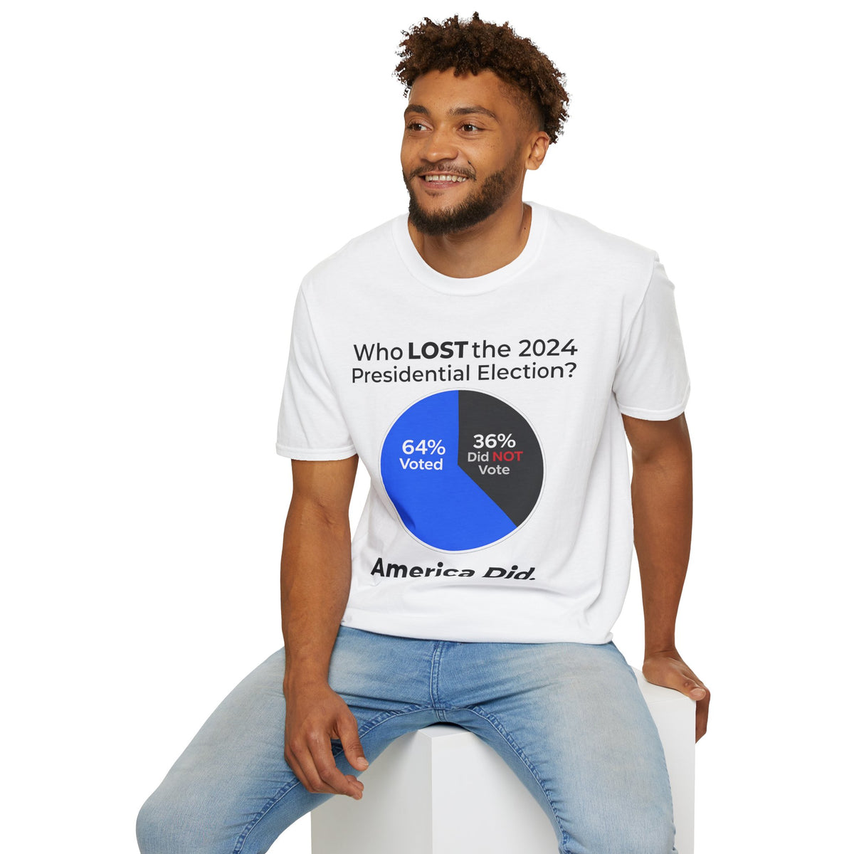Who Lost the 2024 Presidential Election – America Did Civic Participation T-Shirt