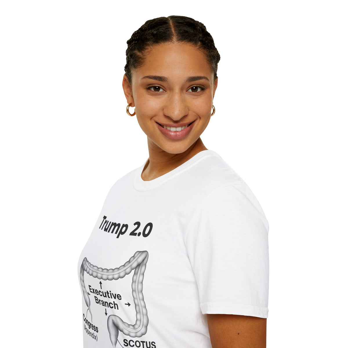 Democracy Protest Shirt – Broken Democracy Political Statement T-Shirt
