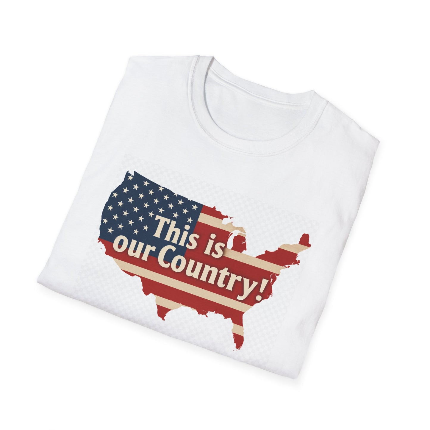 This Is Our Country – No Dictators Two-Sided Political Protest T-Shirt