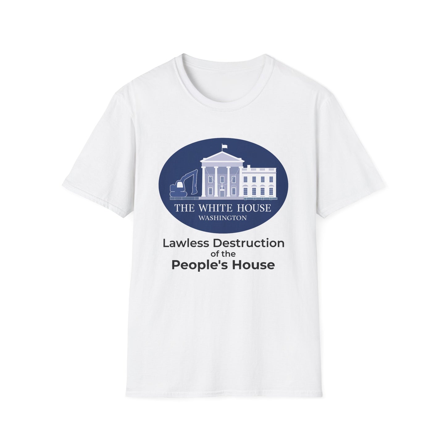 Destruction of American Democracy – People’s House Two-Sided Tee