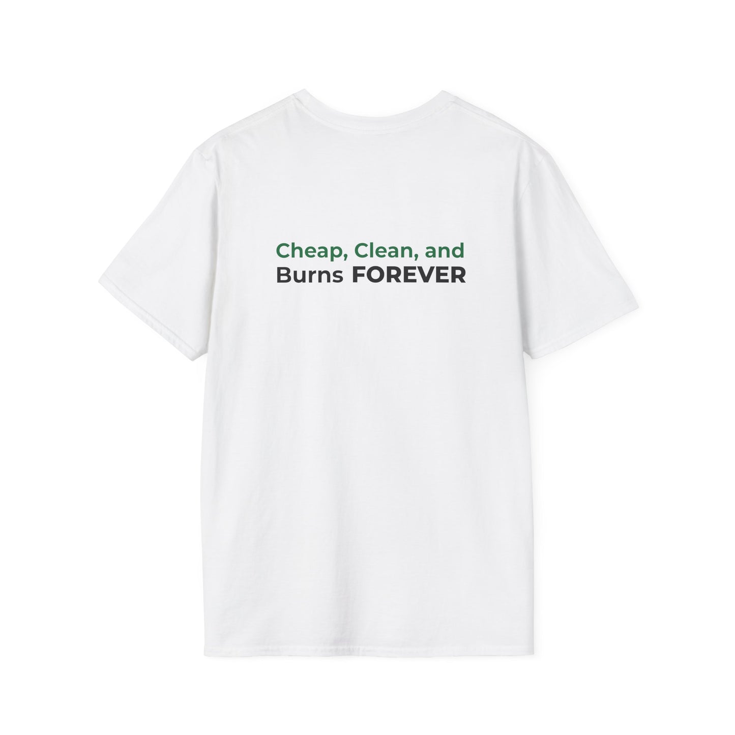 Renewable Energy Shirt – Clean Cheap Burns Forever Sun T-Shirt
