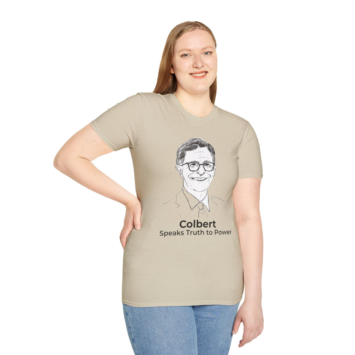 Stephen Colbert Free Speech Shirt — ONE-SIDED