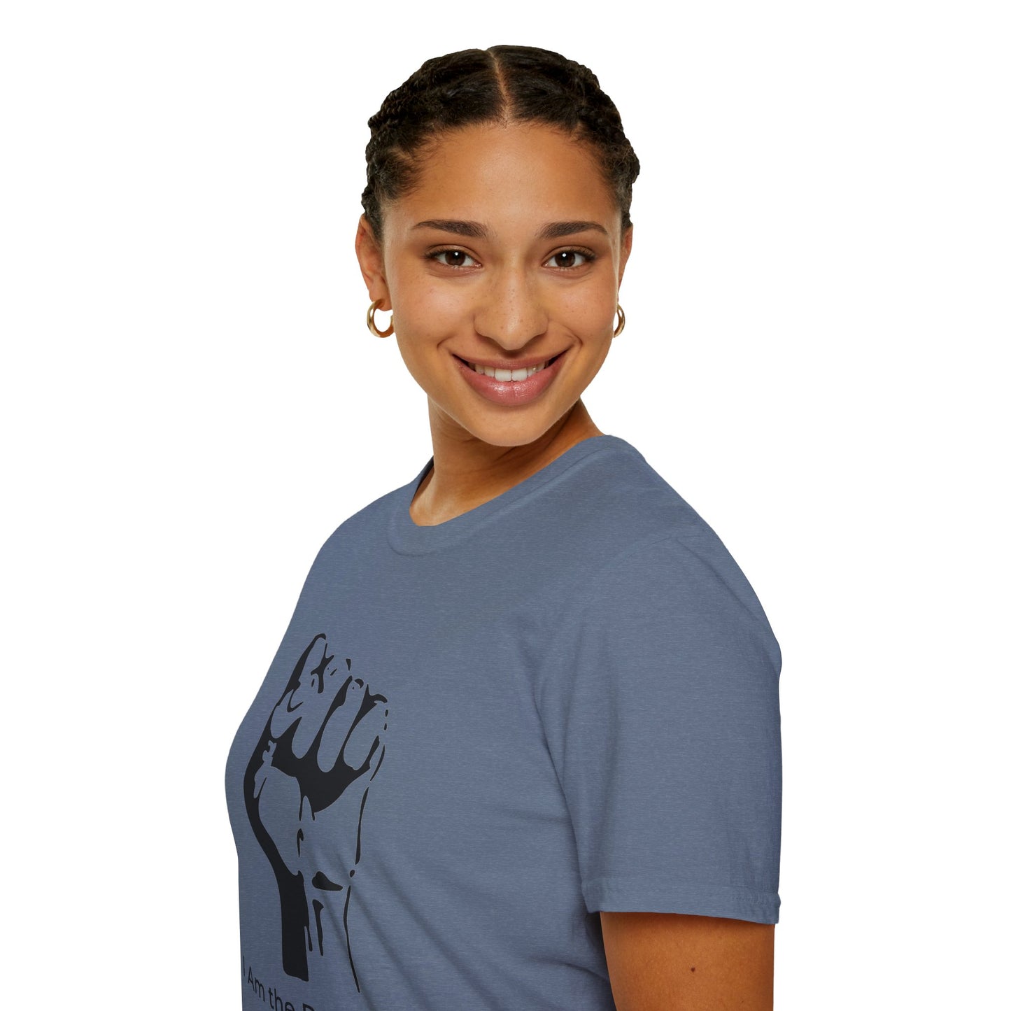 I Am the Resistance – This Stops When Enough of Us Say No Tee – Heather Indigo