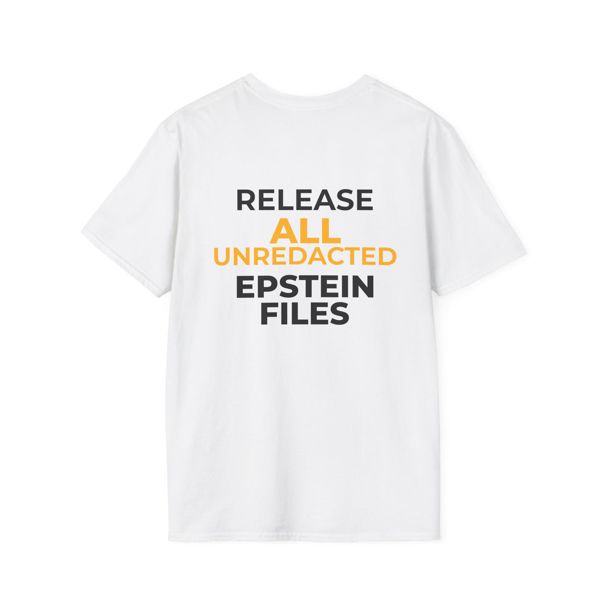 Sunlight Is the Best Disinfectant T-Shirt – Release Unredacted Files Protest Tee