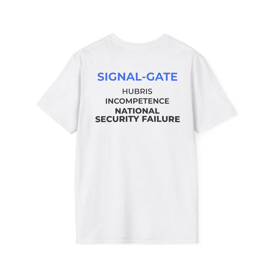 Signal Gate – When Truth Breaks Through the Noise Tee
