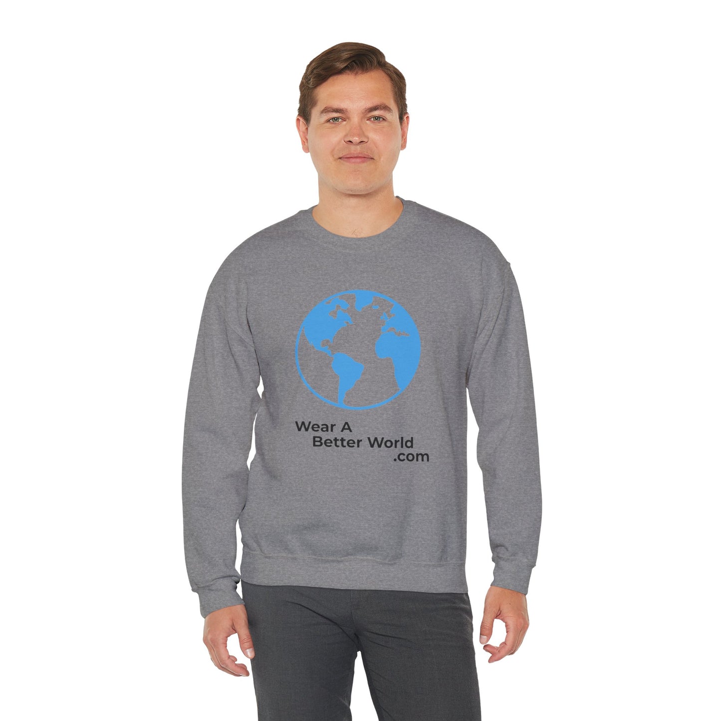 Truth to Power Statement  Sweatshirt – Graphite Heather