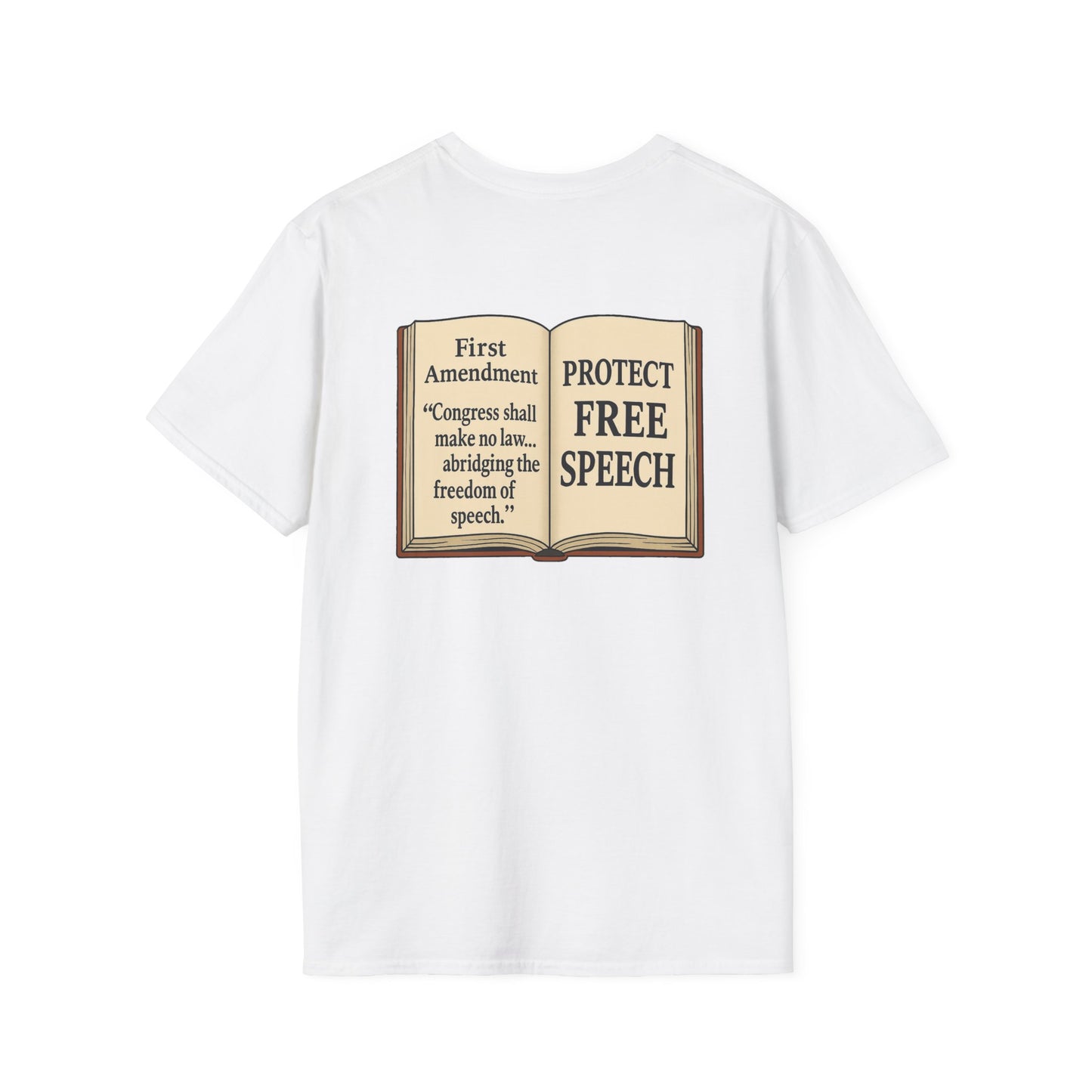 Jimmy Kimmel Free Speech T-Shirt – First Amendment Protest Tee
