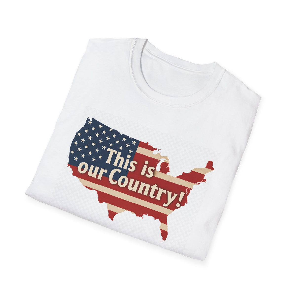 This Is Our Country – No Dictators Two-Sided Political Protest T-Shirt
