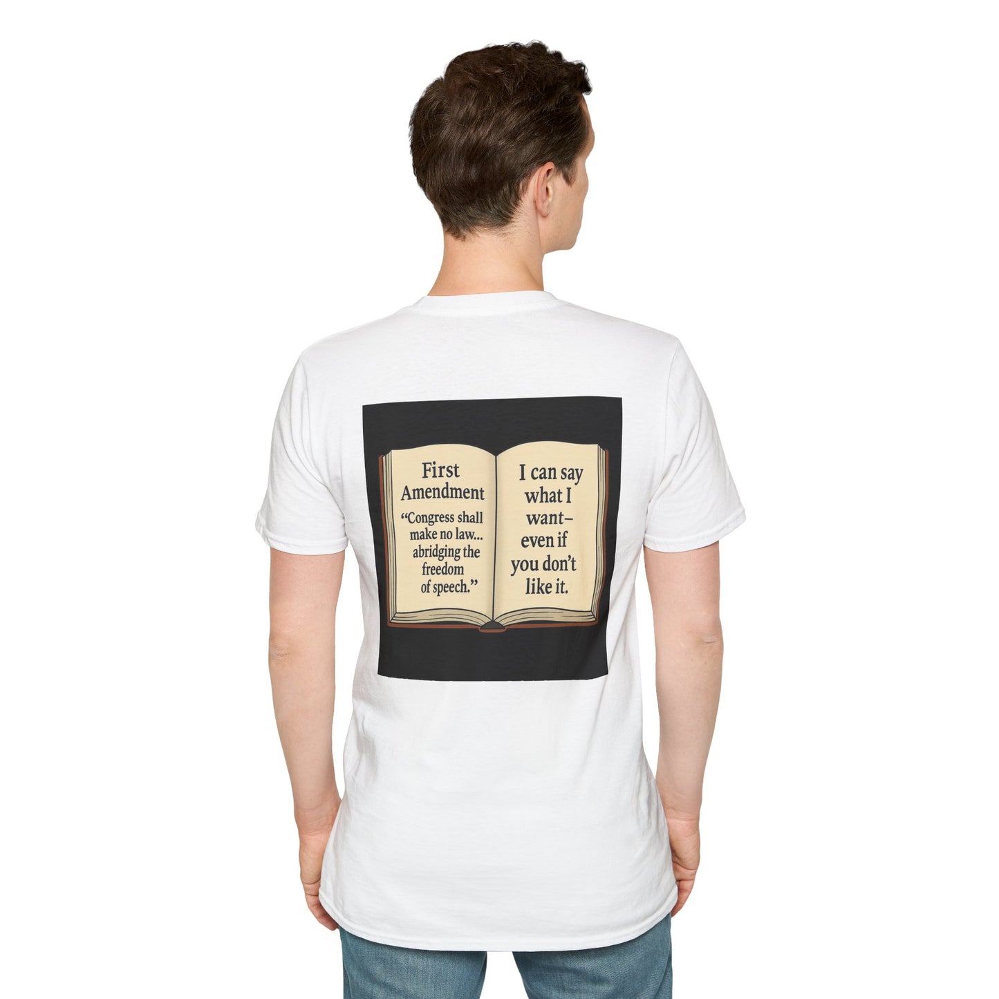 Flipping Off Tyranny T-Shirt | First Amendment Free Speech Tee