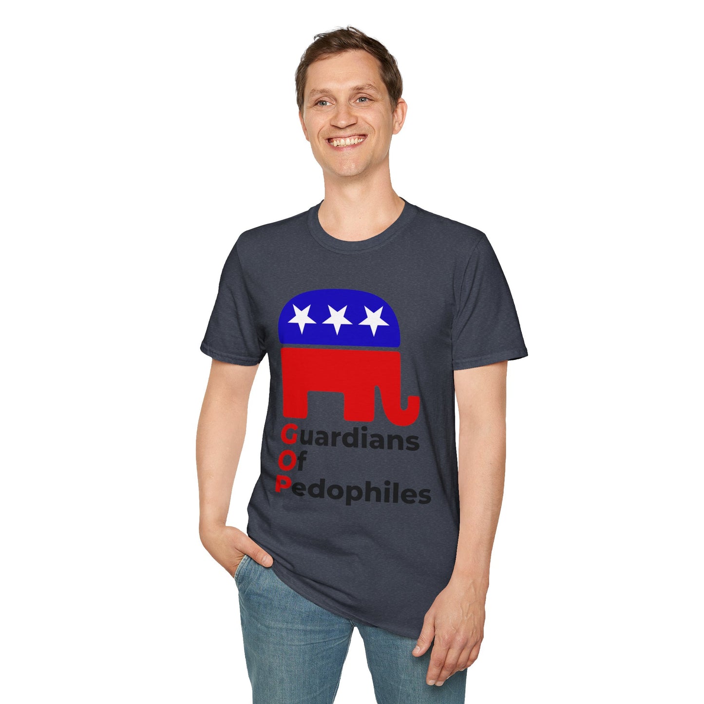 Release the Epstein Files T-Shirt – Truth Over Corruption Protest Tee – Heather Navy