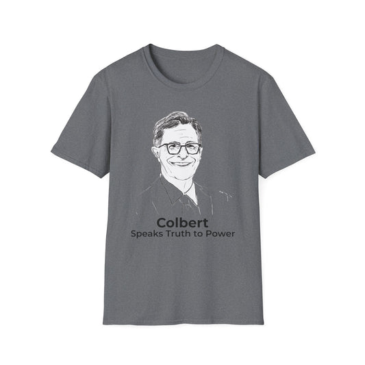 Stephen Colbert Speaks Truth to Power — Graphite Heather