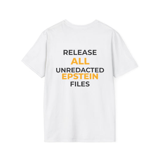Release All Unredacted Epstein Files – Demand Transparency Tee