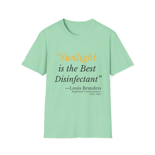 Sunlight is the Best Disinfectant--Release the EARHART Files!