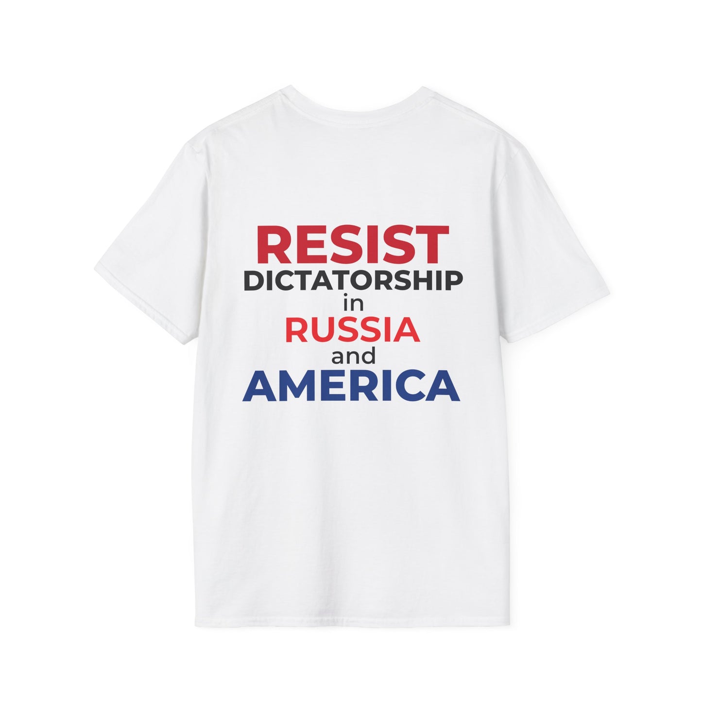 Resist Dictatorship – Alexey Navalny Tribute T-Shirt | Pro-Democracy Tee