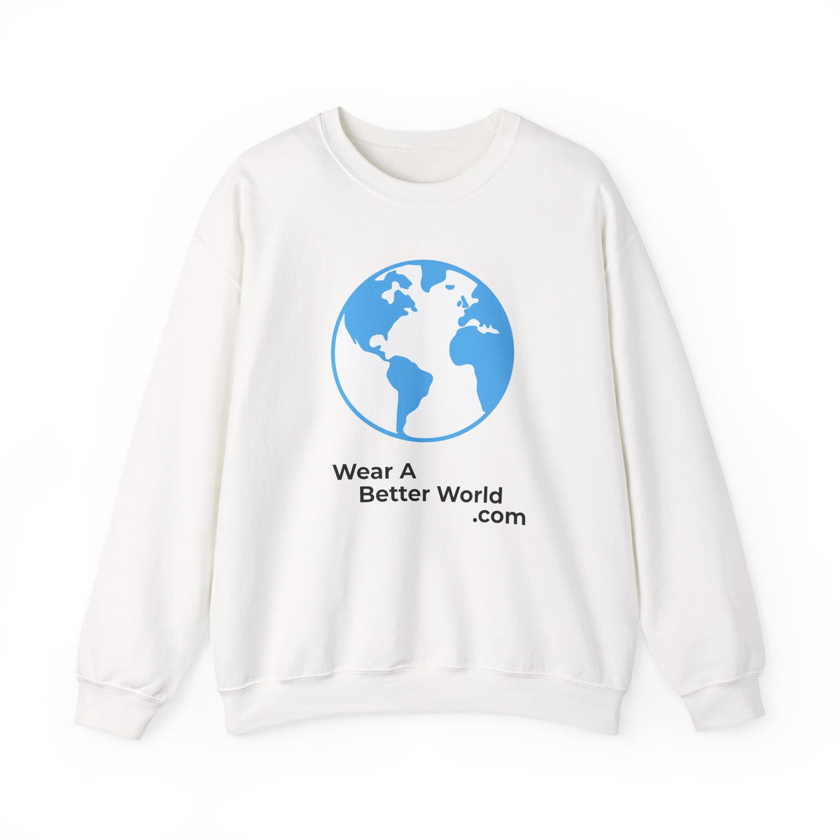 Truth to Power Crewneck Sweatshirt – Speak Truth Statement – White