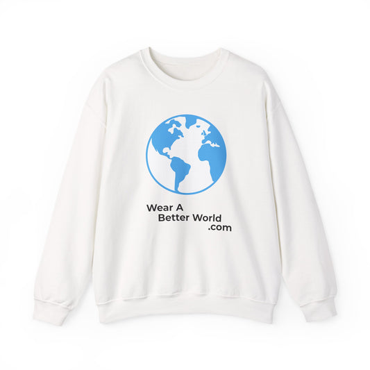 Truth to Power Crewneck Sweatshirt – Speak Truth Statement – White