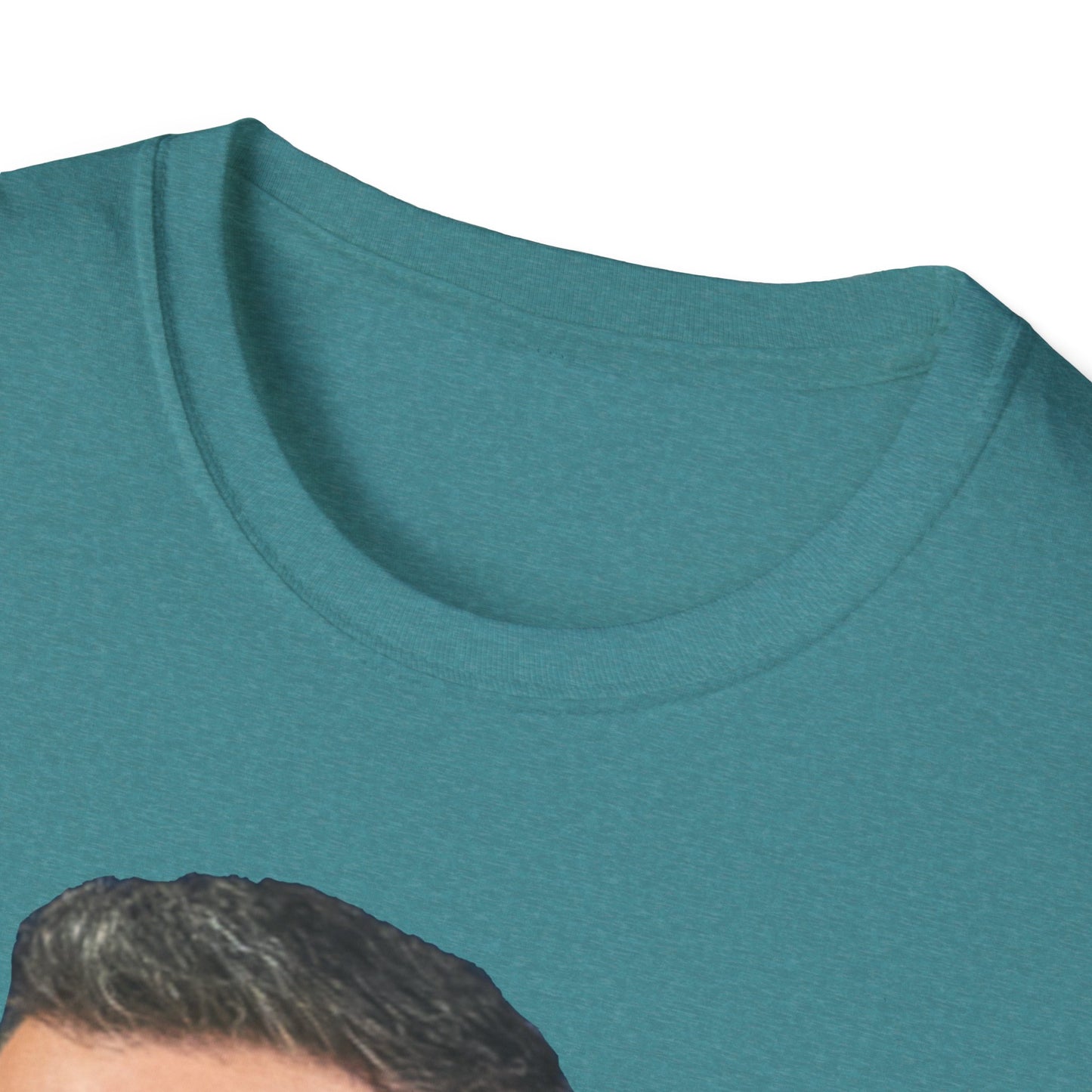 Comedy Is Not a Crime T-Shirt – Jimmy Kimmel Free Speech Protest Tee – Heather Galapagos Blue